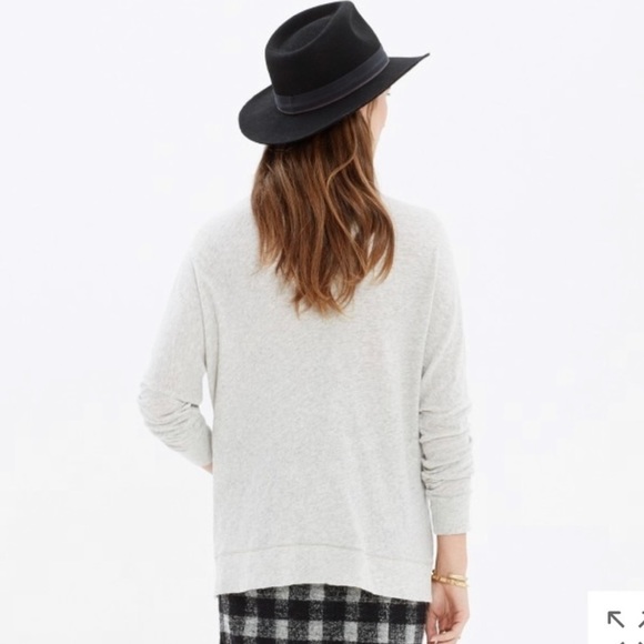 Madewell Studio turtleneck in Heather Cloud - Picture 9 of 16